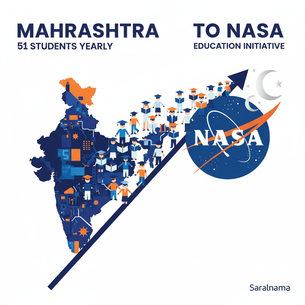 Maharashtra to Send 51 Students Yearly to NASA