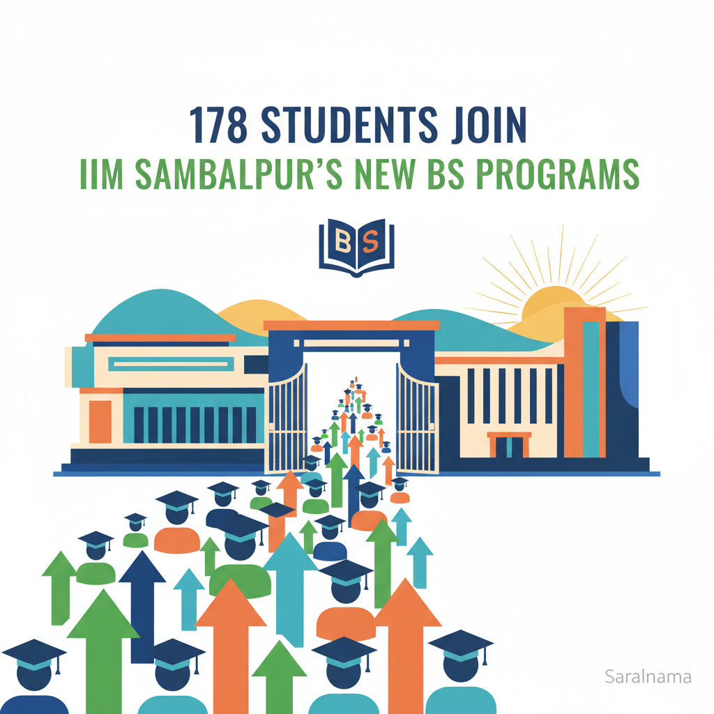 178 Students Join IIM Sambalpur's New BS Programs