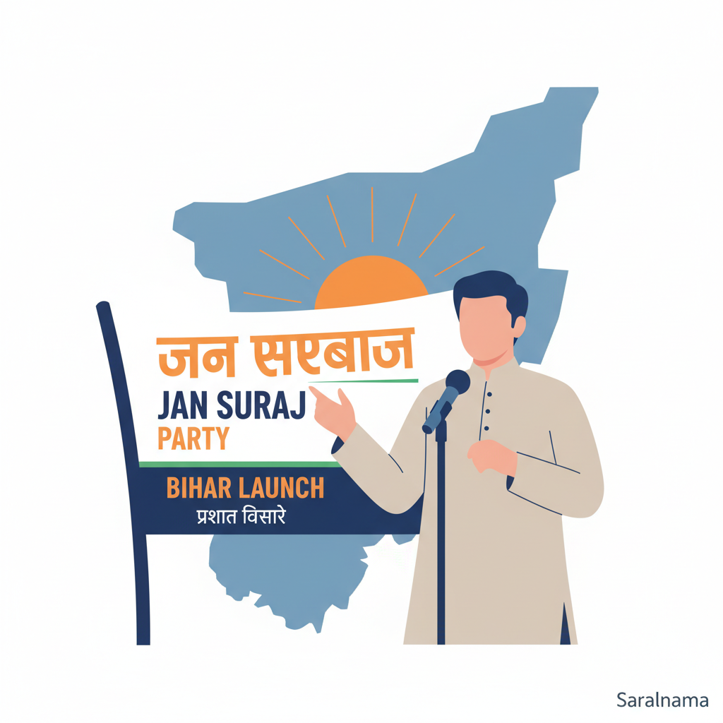Prashant Kishor Launches Jan Suraaj Party in Bihar
