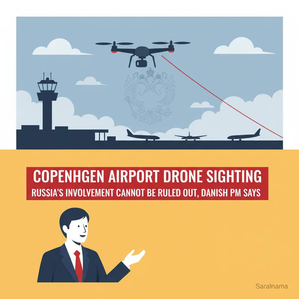 Copenhagen airport drone sighting: Russia&#x27;s involvement cannot be ruled out, Danish PM says