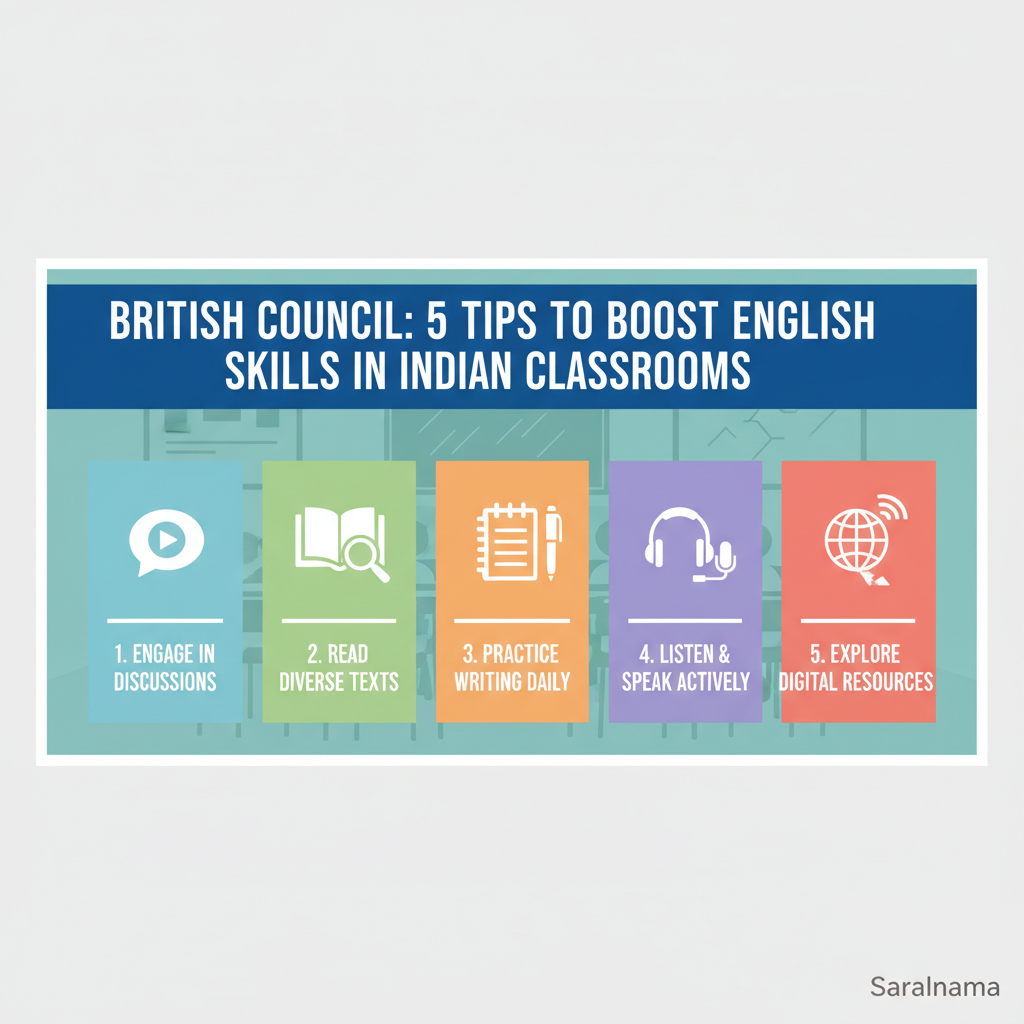 British Council's 5 Tips to Boost English Skills in Indian Classrooms