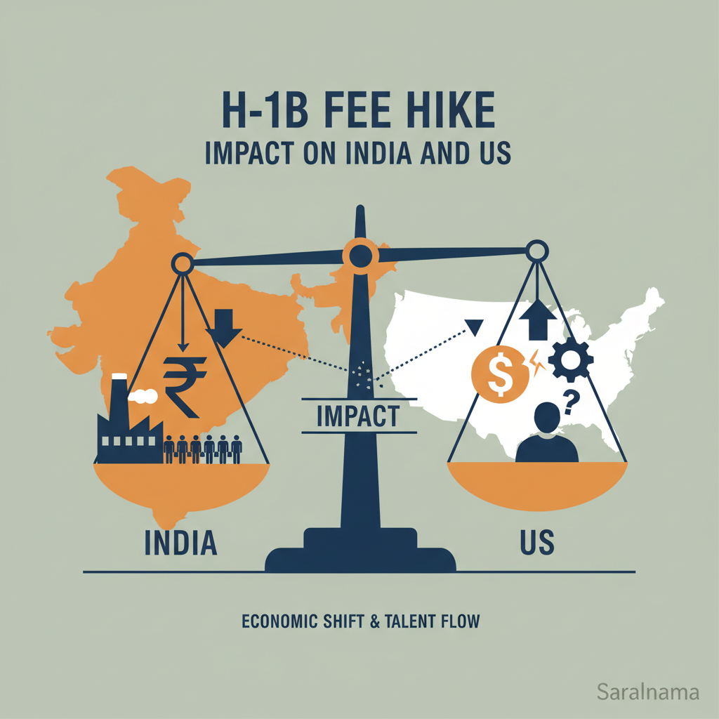 Trump's H-1B Fee Hike: Impact on India and US