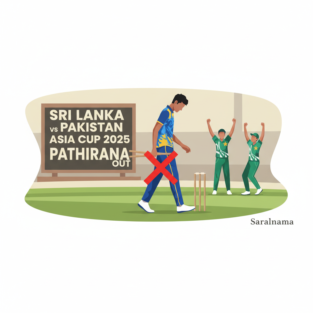 Pathirana Out: Sri Lanka vs Pakistan Asia Cup 2025 Match