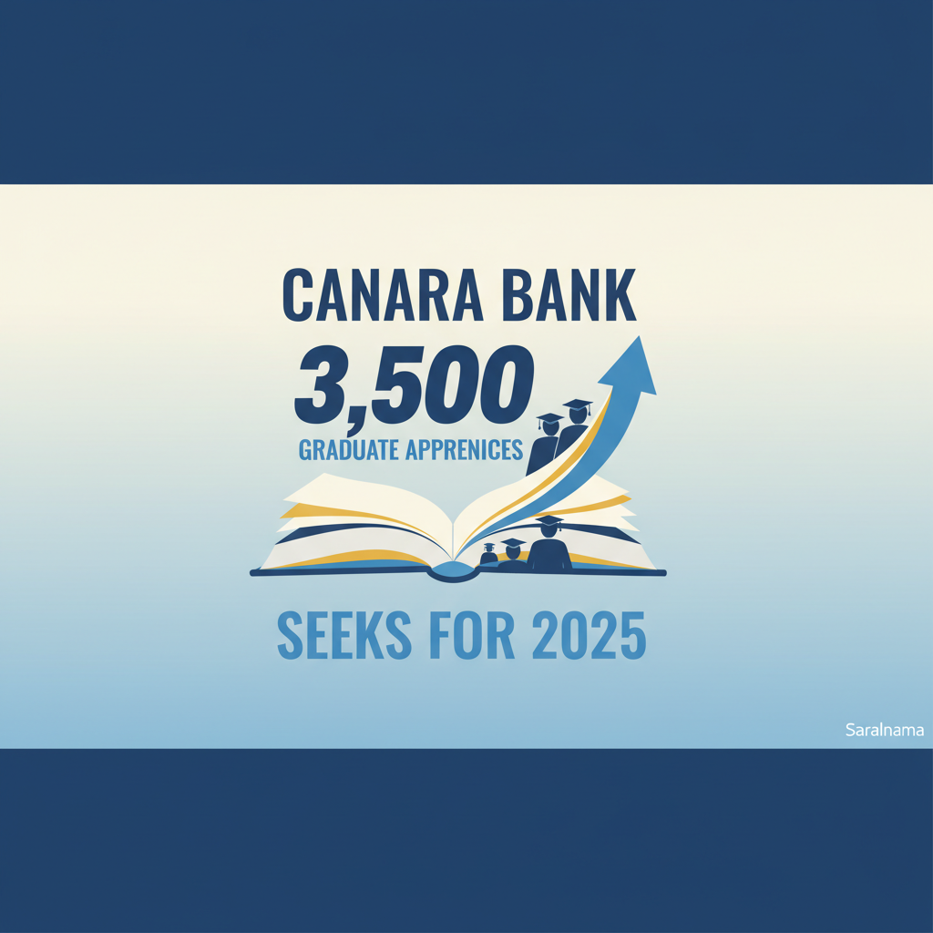 Canara Bank Seeks 3,500 Graduate Apprentices for 2025