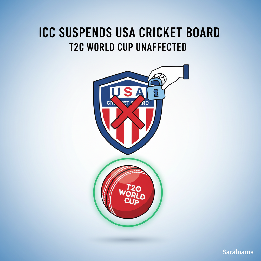 ICC Suspends USA Cricket Board, T20 World Cup Unaffected