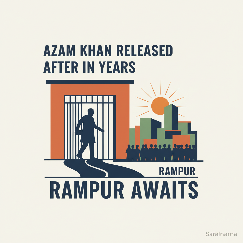 Azam Khan Released After 2 Years in Jail, Rampur Awaits