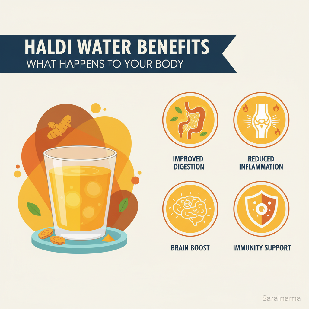 Haldi Water Benefits: What Happens to Your Body