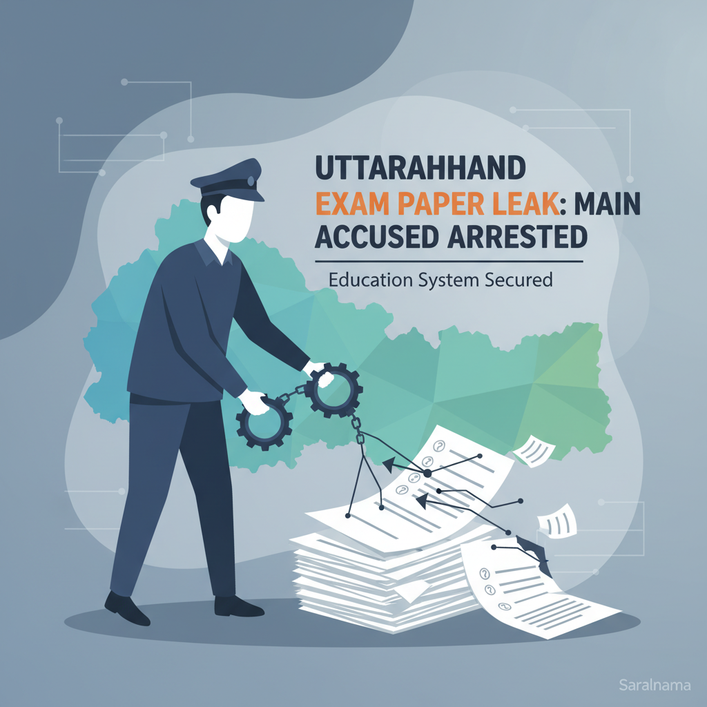 Main Accused in Uttarakhand Exam Paper Leak Arrested