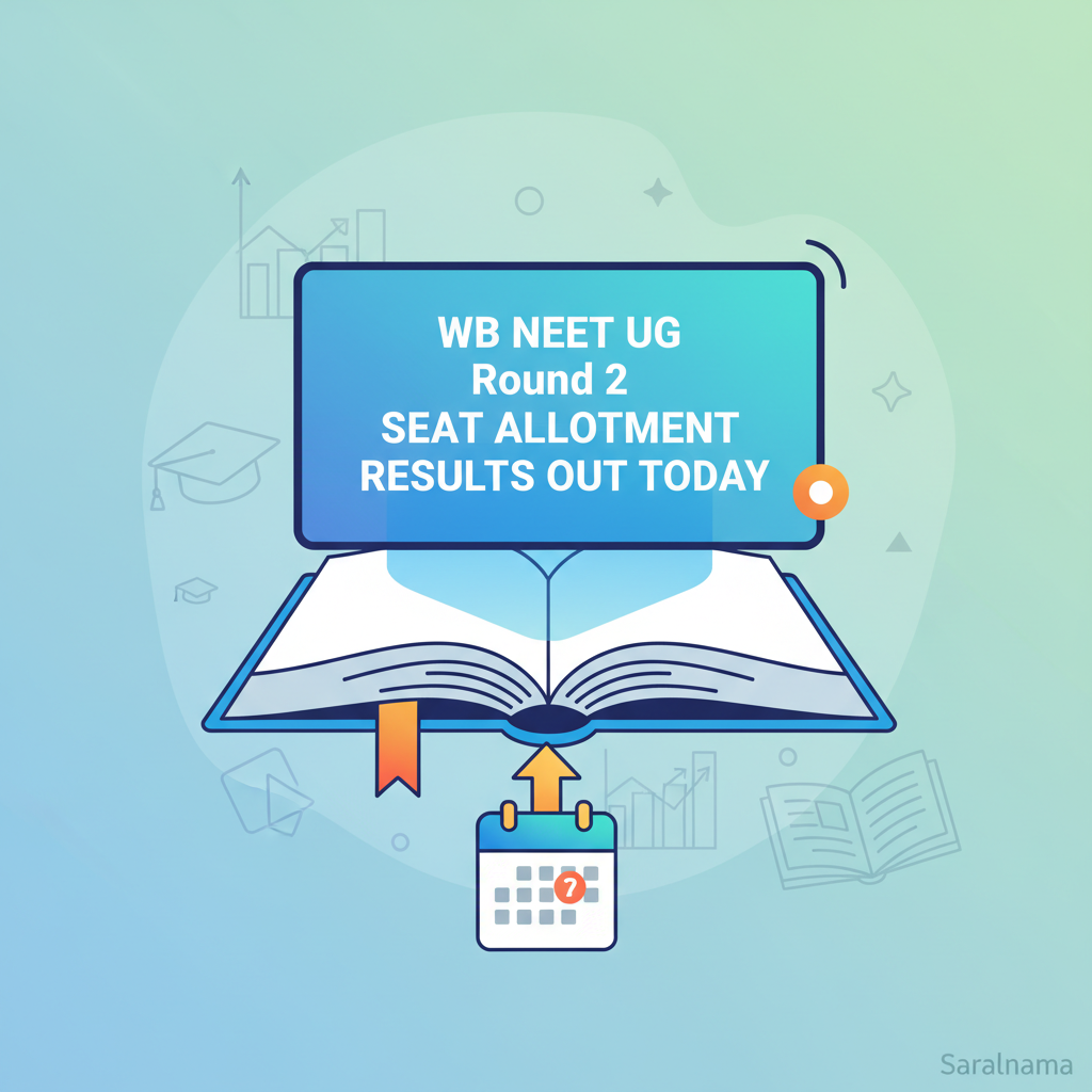 WB NEET UG Round 2 Seat Allotment Results Out Today