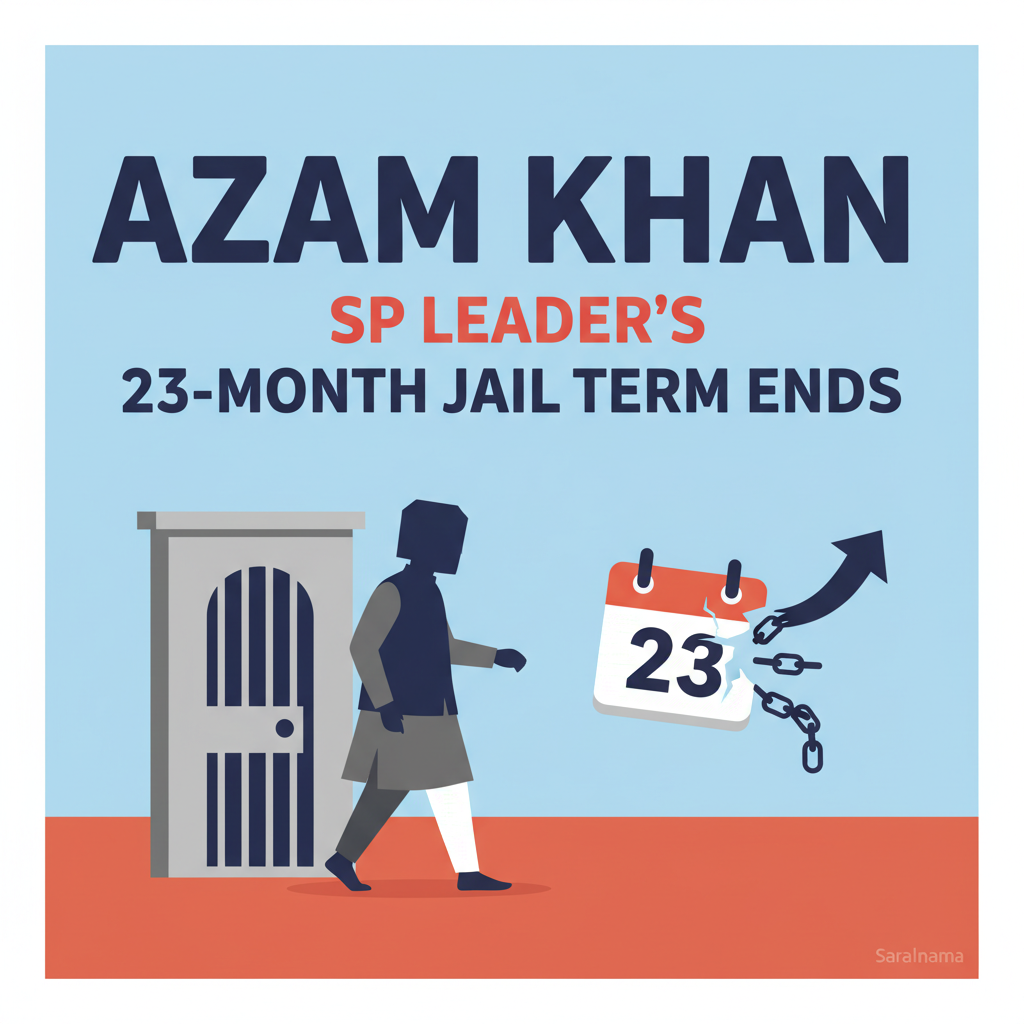 Azam Khan: SP Leader's 23-Month Jail Term Ends