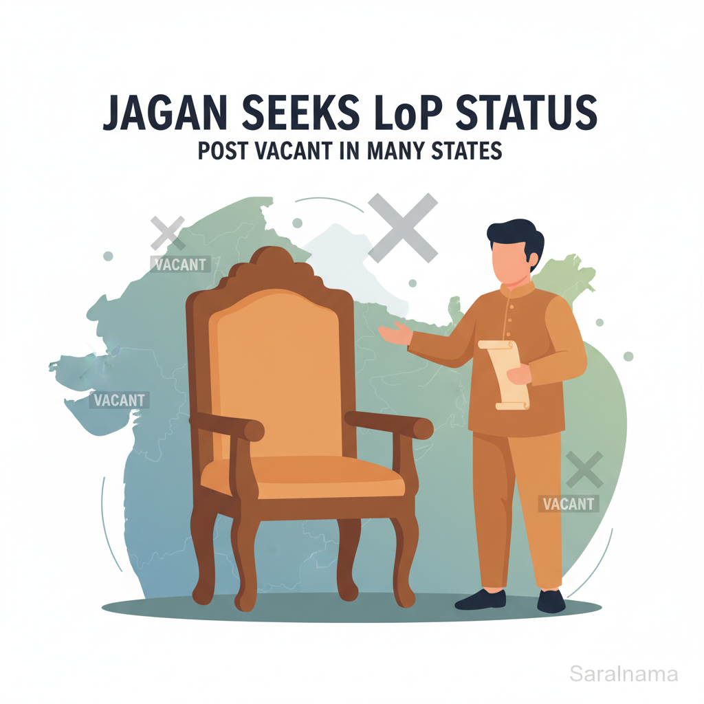 Jagan Seeks LoP Status as Post Vacant in Many States