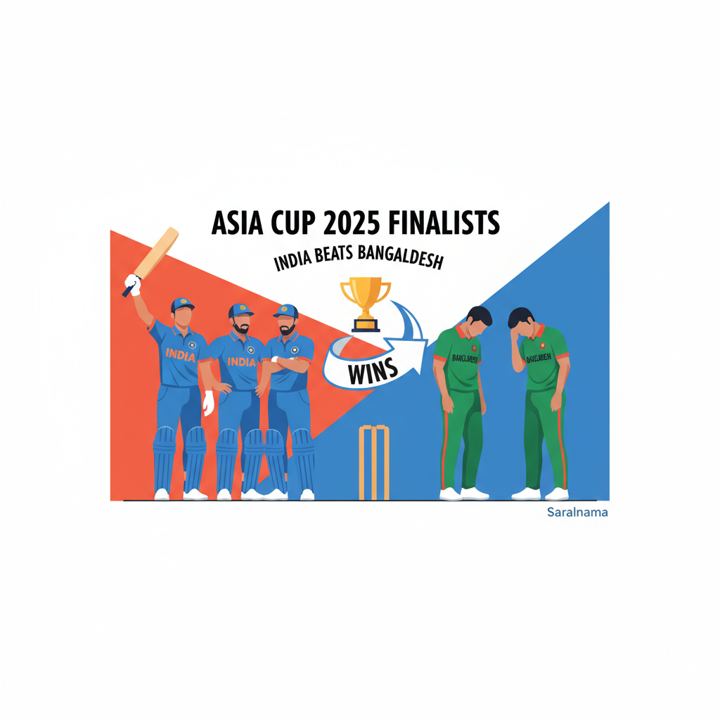India Beats Bangladesh in Asia Cup 2025, Reaches Final