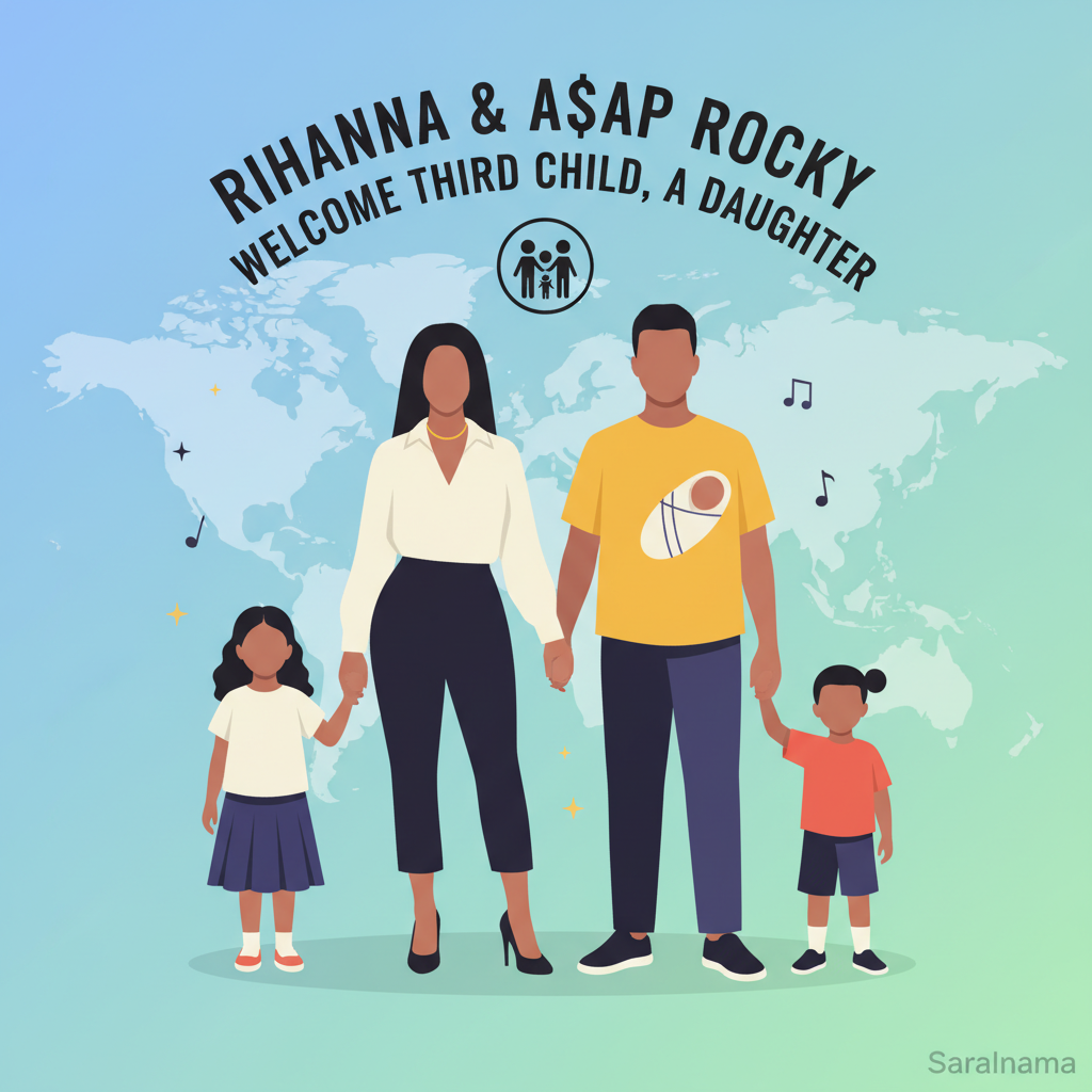 Rihanna and A$AP Rocky Welcome Third Child, a Daughter