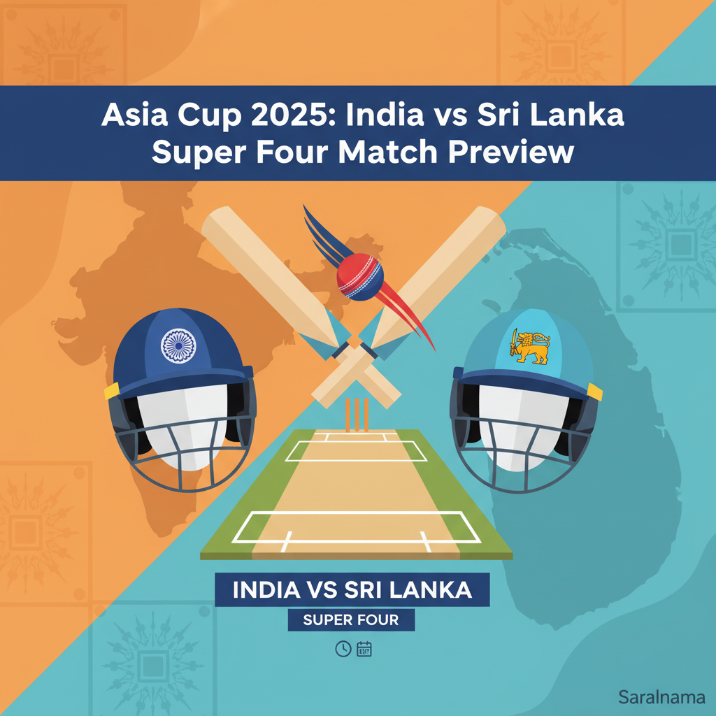 Asia Cup 2025: India vs Sri Lanka Super Four Match Preview