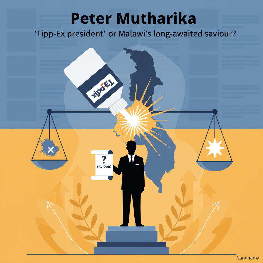 Peter Mutharika: &#x27;Tipp-Ex president&#x27; or Malawi&#x27;s long-awaited saviour?