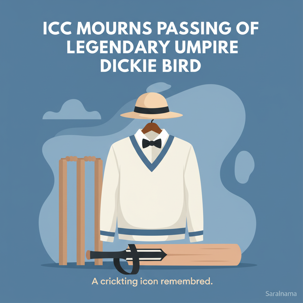ICC Mourns Passing of Legendary Umpire Dickie Bird