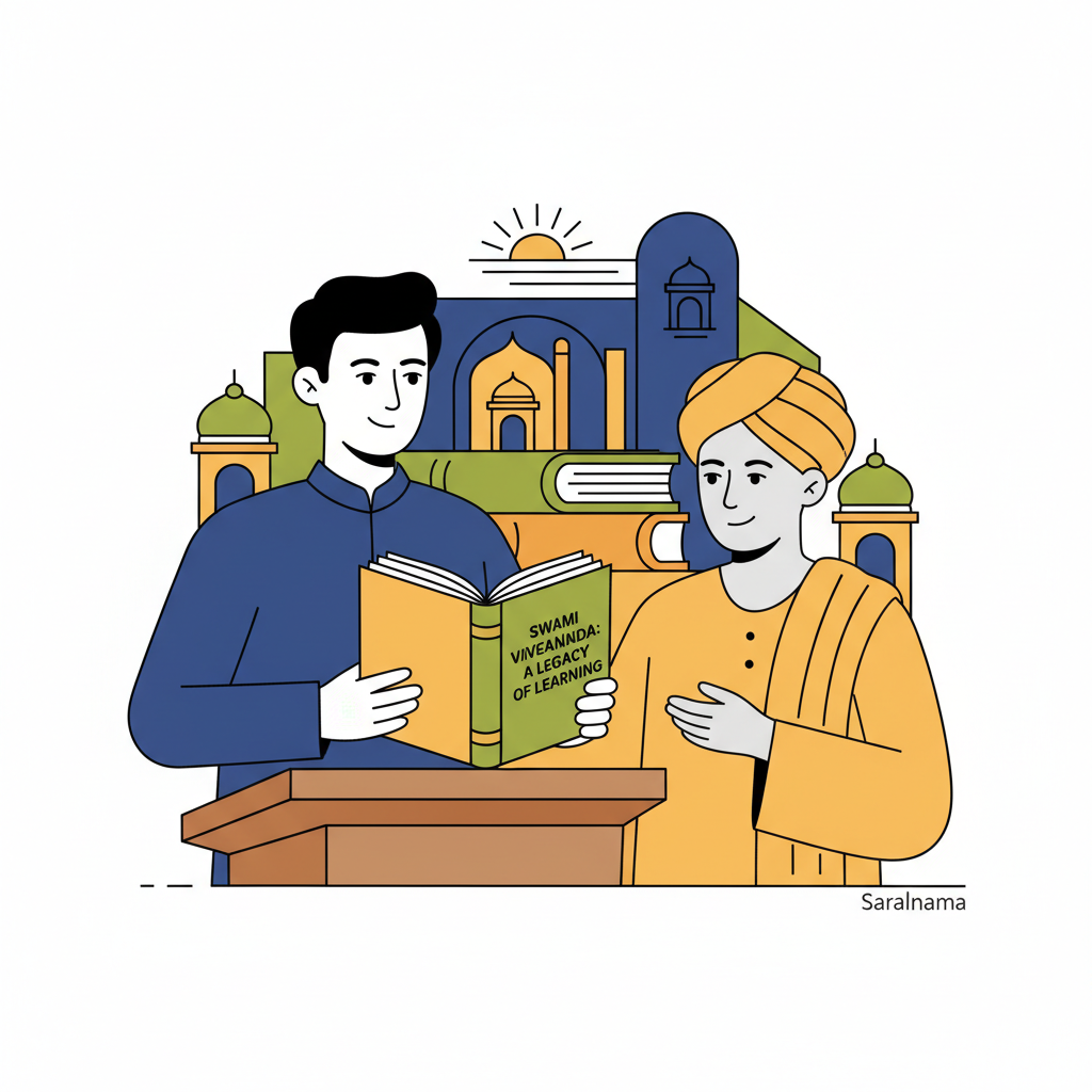 Education Minister Launches Book on Swami Vivekananda