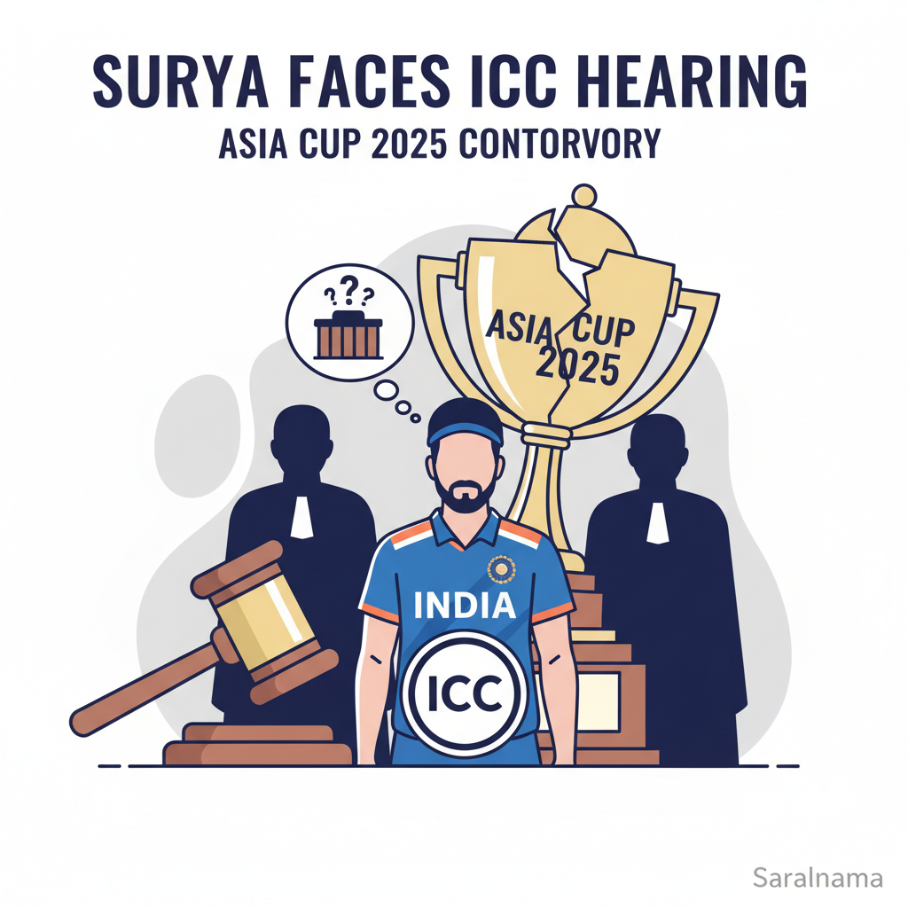 Suryakumar Faces ICC Hearing Over Asia Cup 2025 Controversy