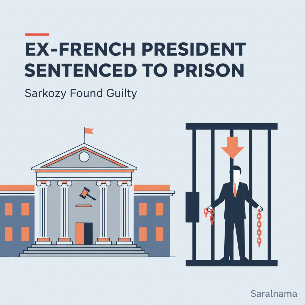 Ex-French President Sarkozy Sentenced to Prison