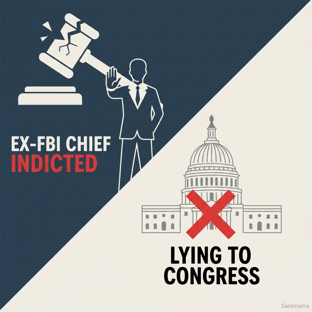 Ex-FBI Chief James Comey Indicted for Lying to Congress