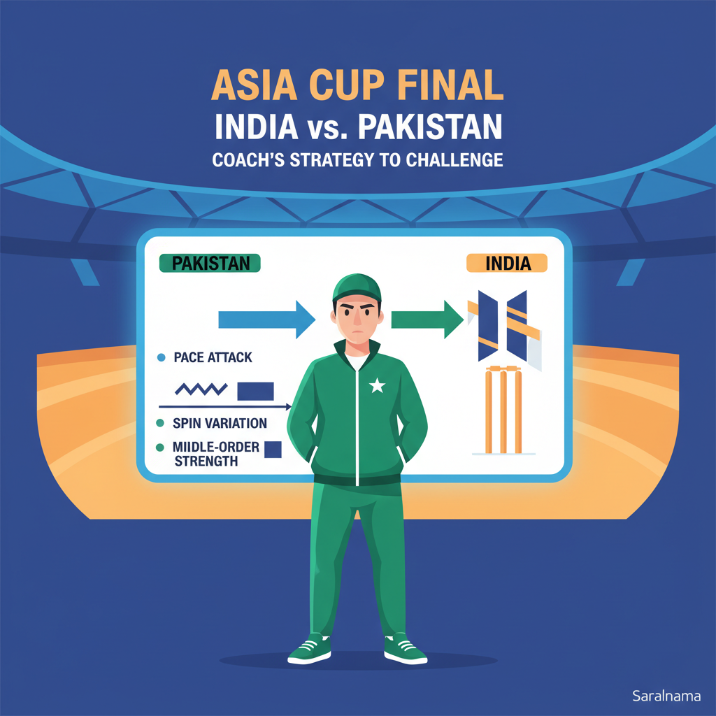 Pakistan Coach's Plan to Challenge India in Asia Cup Final