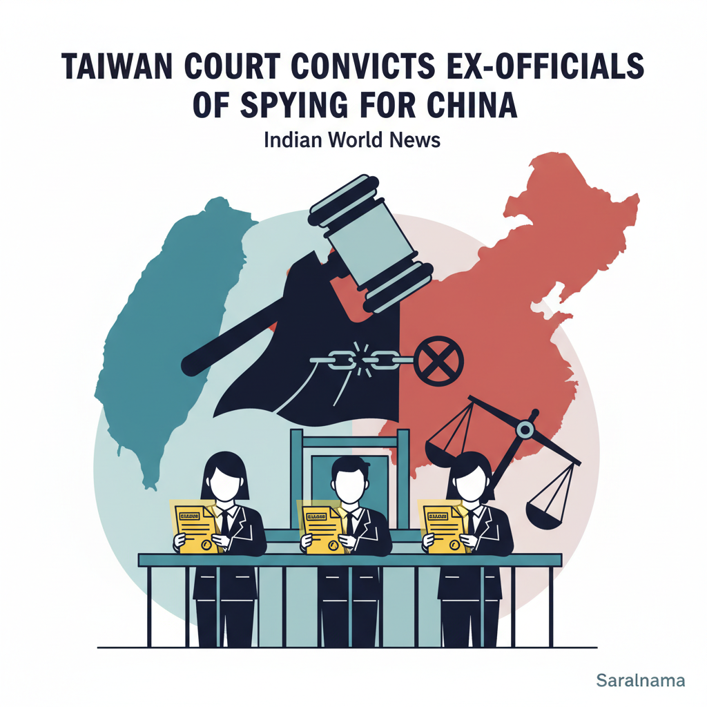 Taiwan Court Convicts Ex-Officials of Spying for China