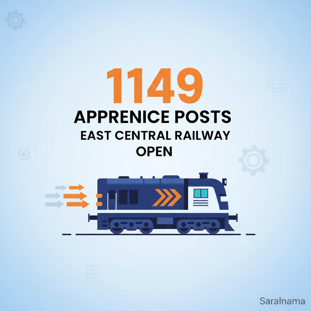 1149 Apprentice Posts Open at East Central Railway
