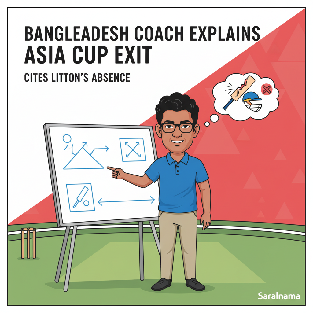 Bangladesh Coach Explains Asia Cup Exit, Cites Litton's Absence