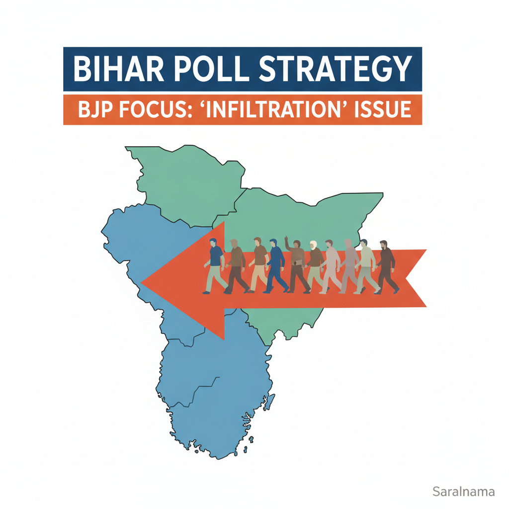 BJP's Bihar Poll Strategy Focuses on 'Infiltration' Issue