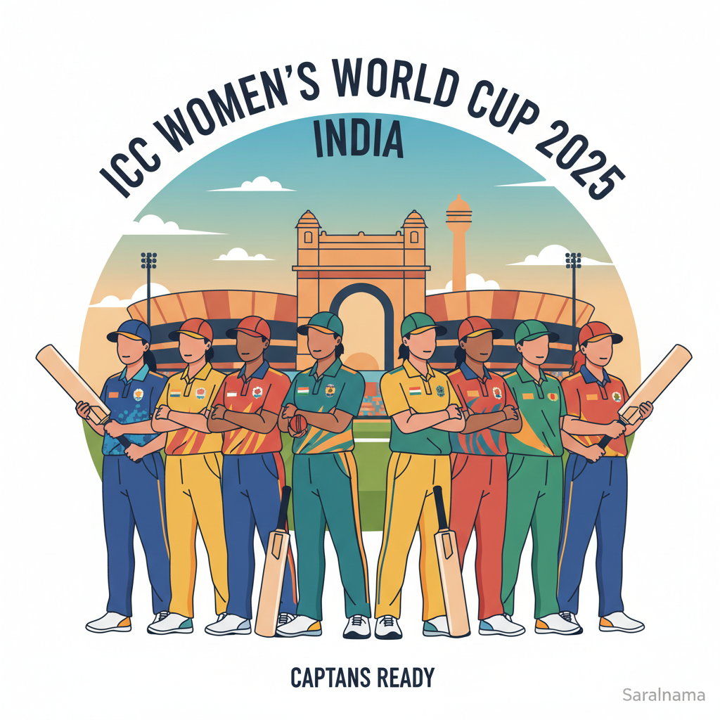 Captains Ready for ICC Women's World Cup 2025 in India