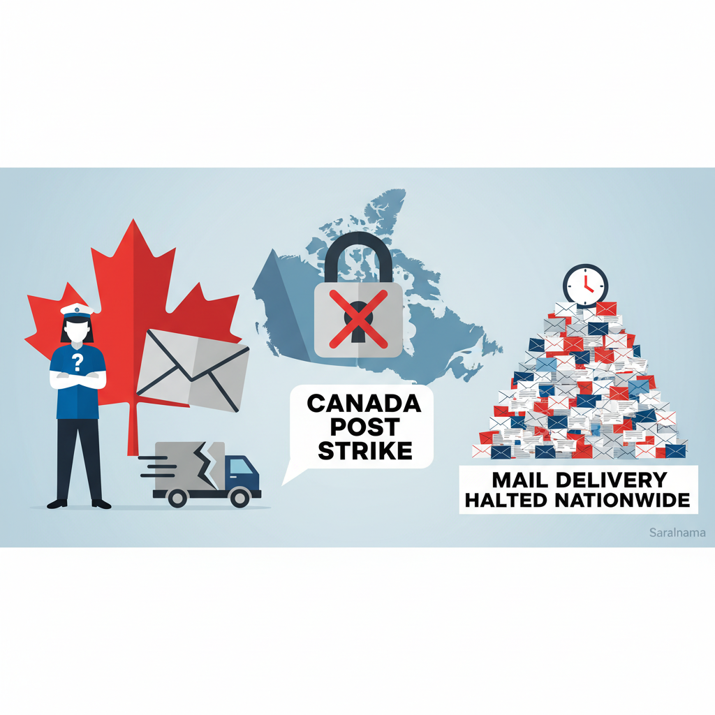 Canada Post strike brings mail delivery to a halt nationwide