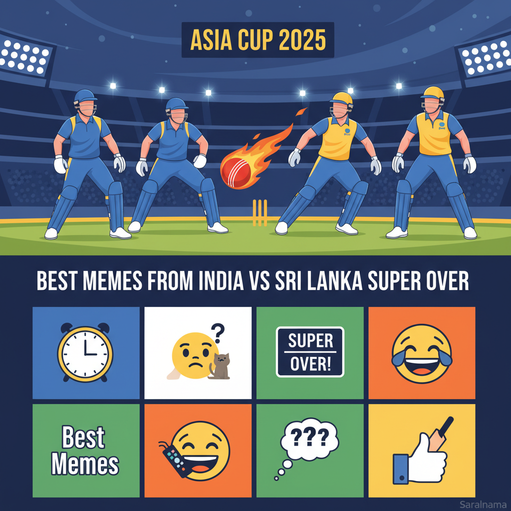 Asia Cup 2025: Best Memes from India vs Sri Lanka Super Over