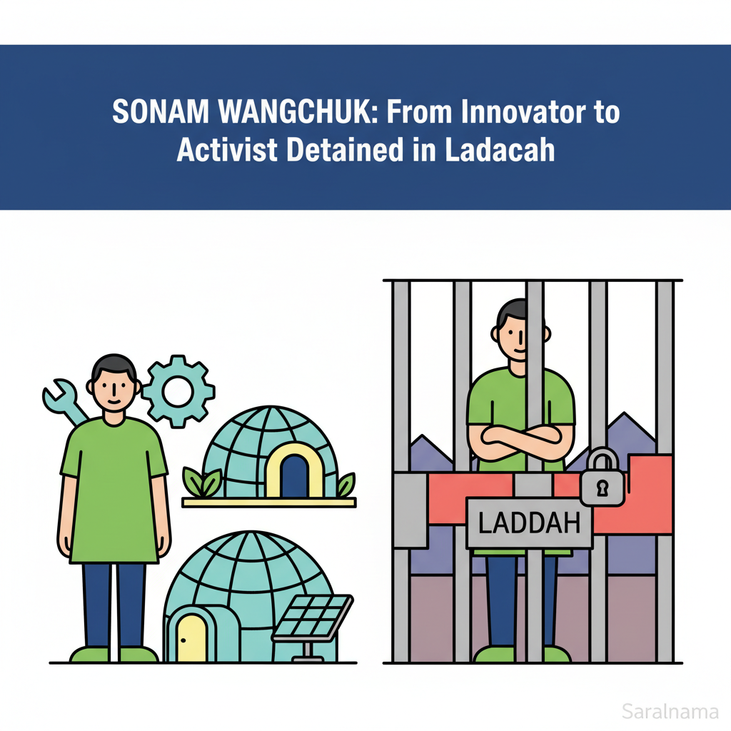 Sonam Wangchuk: From Innovator to Activist Detained in Ladakh