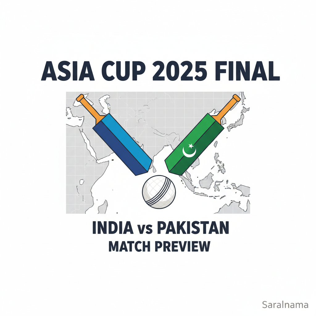 Asia Cup 2025 Final: India vs Pakistan Match Preview