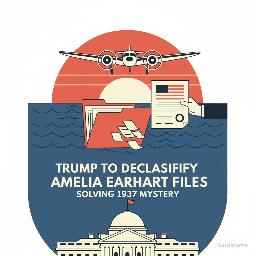Trump to Declassify Amelia Earhart Files, Solving 1937 Mystery