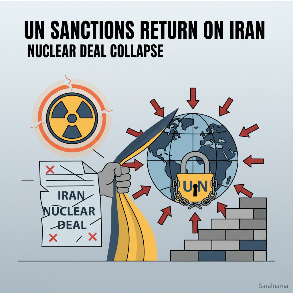 UN Sanctions Set to Return on Iran After Nuclear Deal Collapse