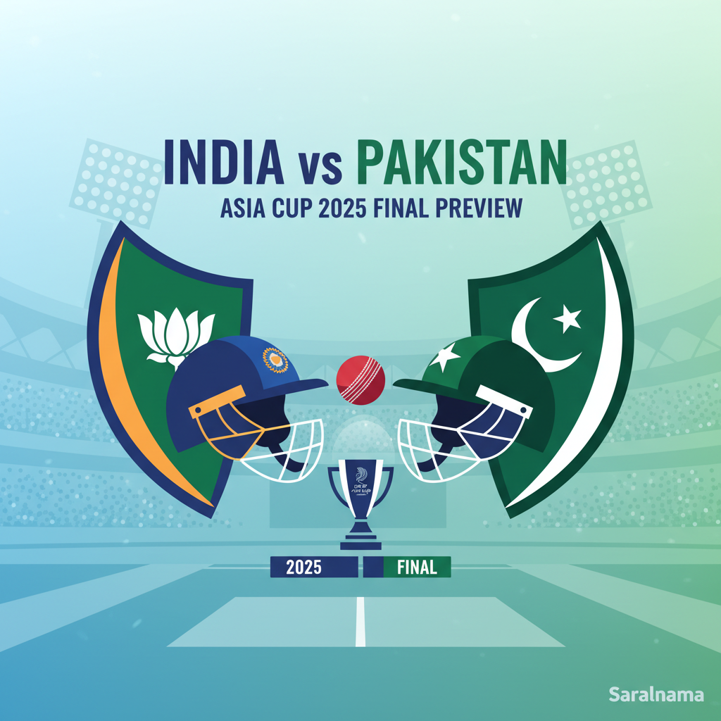 India vs Pakistan: Asia Cup 2025 Final Preview