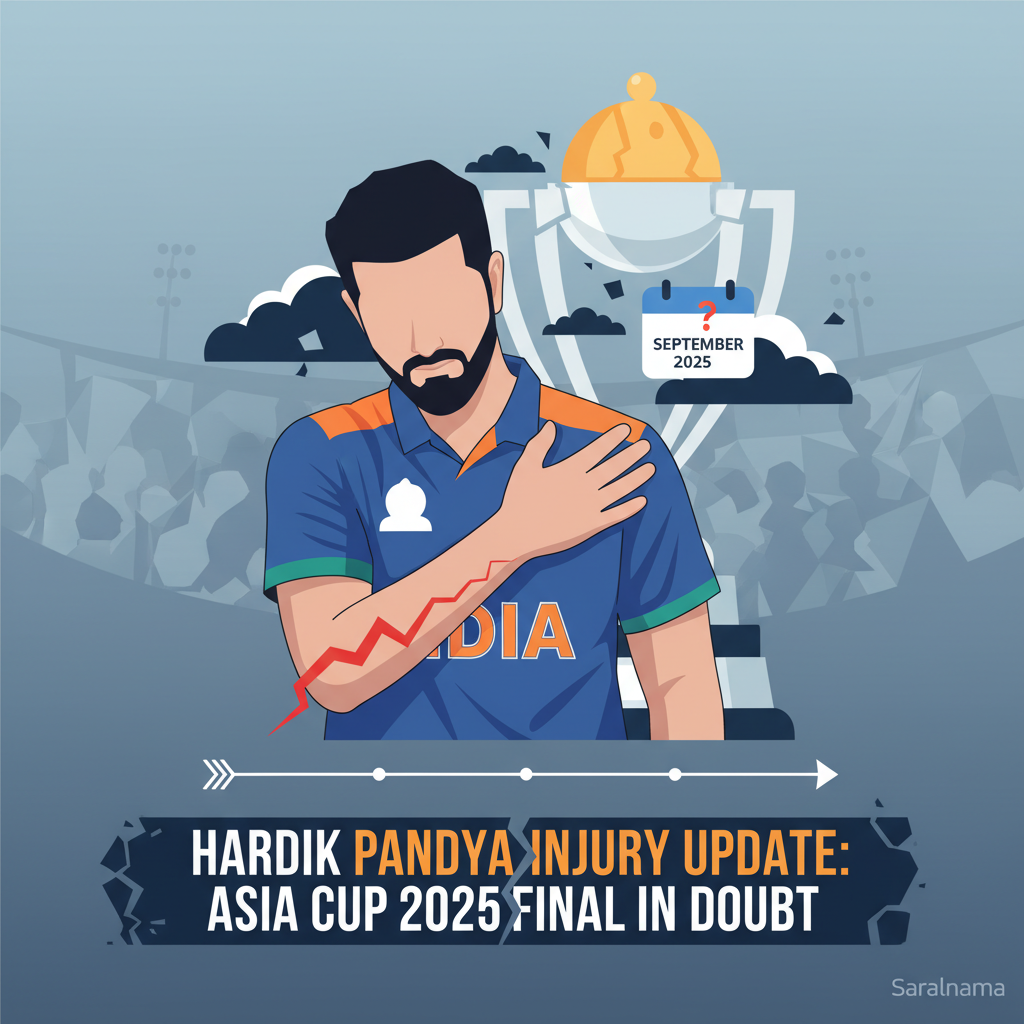 Hardik Pandya Injury Update: Asia Cup 2025 Final in Doubt