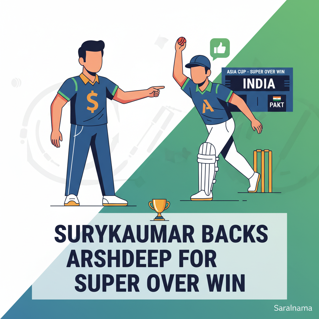 Suryakumar Backs Arshdeep for Super Over Win in Asia Cup
