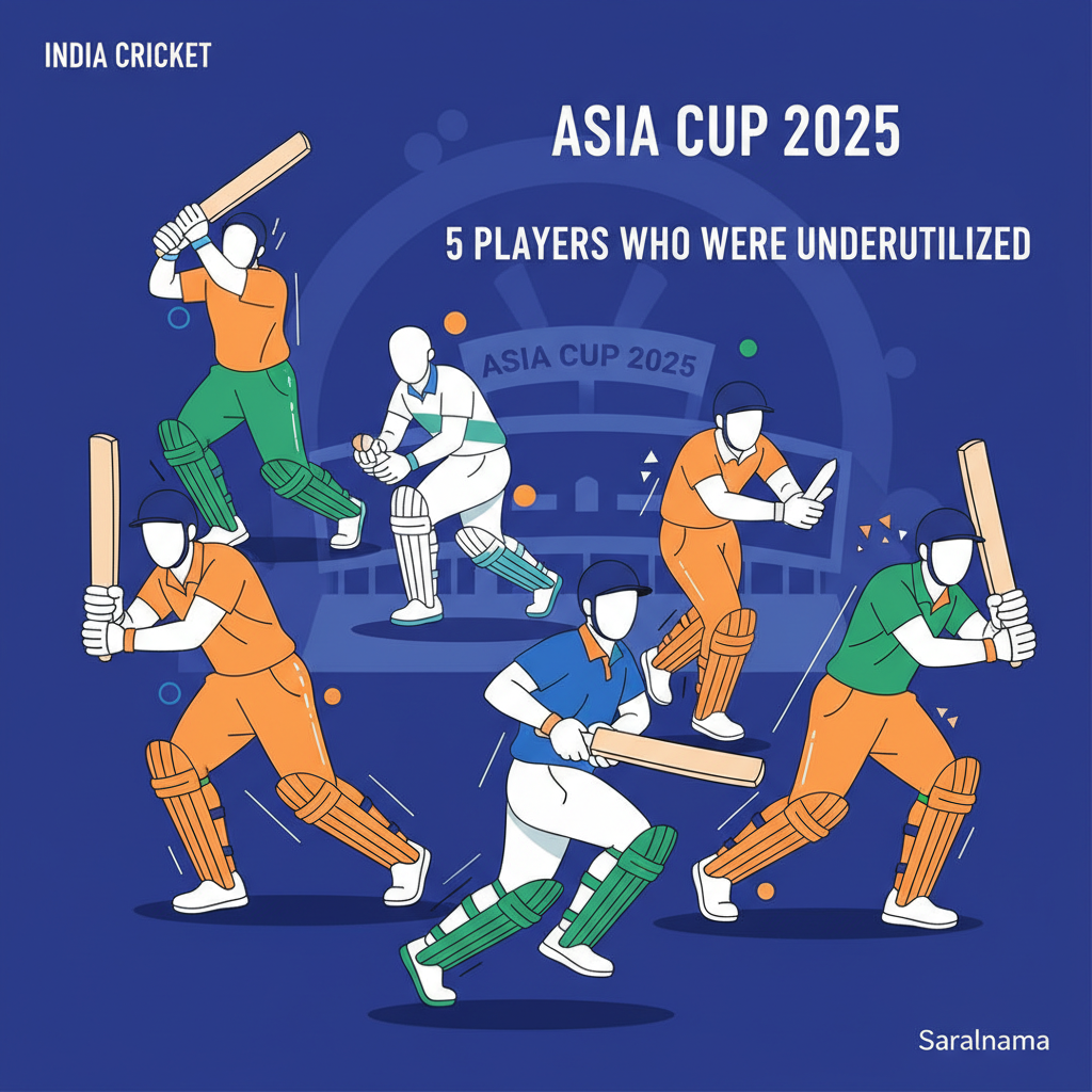 Asia Cup 2025: 5 Players who were underutilized