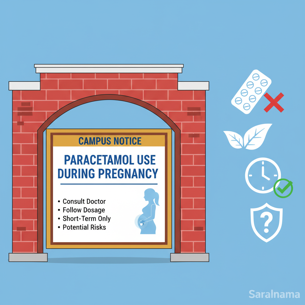 Campus Notice: Paracetamol Use During Pregnancy