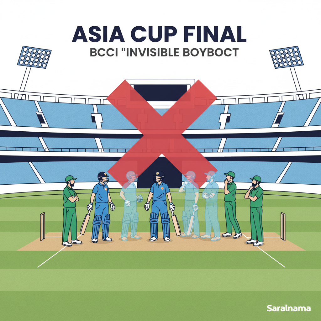 BCCI's 'Invisible Boycott' at Asia Cup Final Against Pakistan