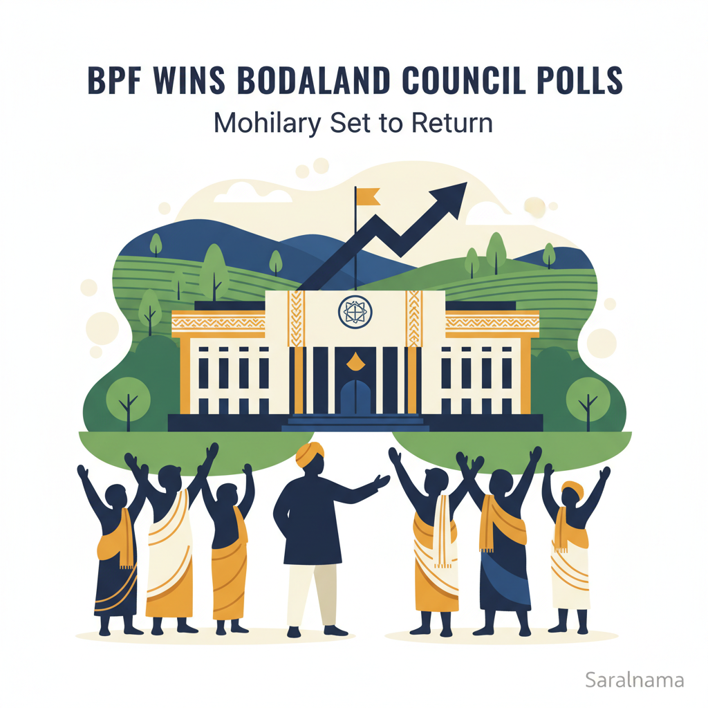 BPF Wins Bodoland Council Polls, Mohilary Set to Return