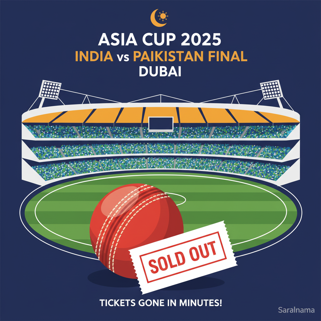 Asia Cup 2025: India vs Pakistan Final Tickets Sold Out in Dubai
