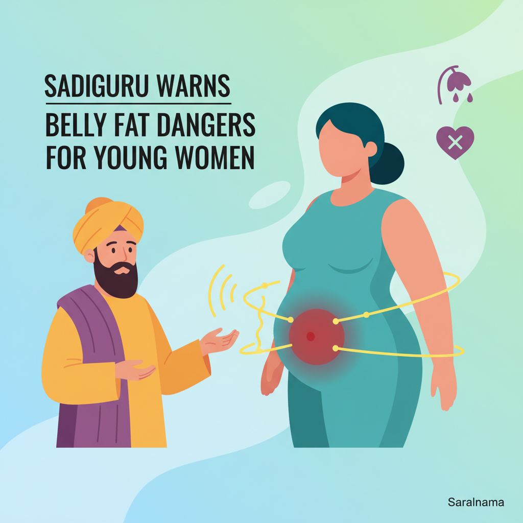 Sadhguru Warns About Belly Fat Dangers for Young Women