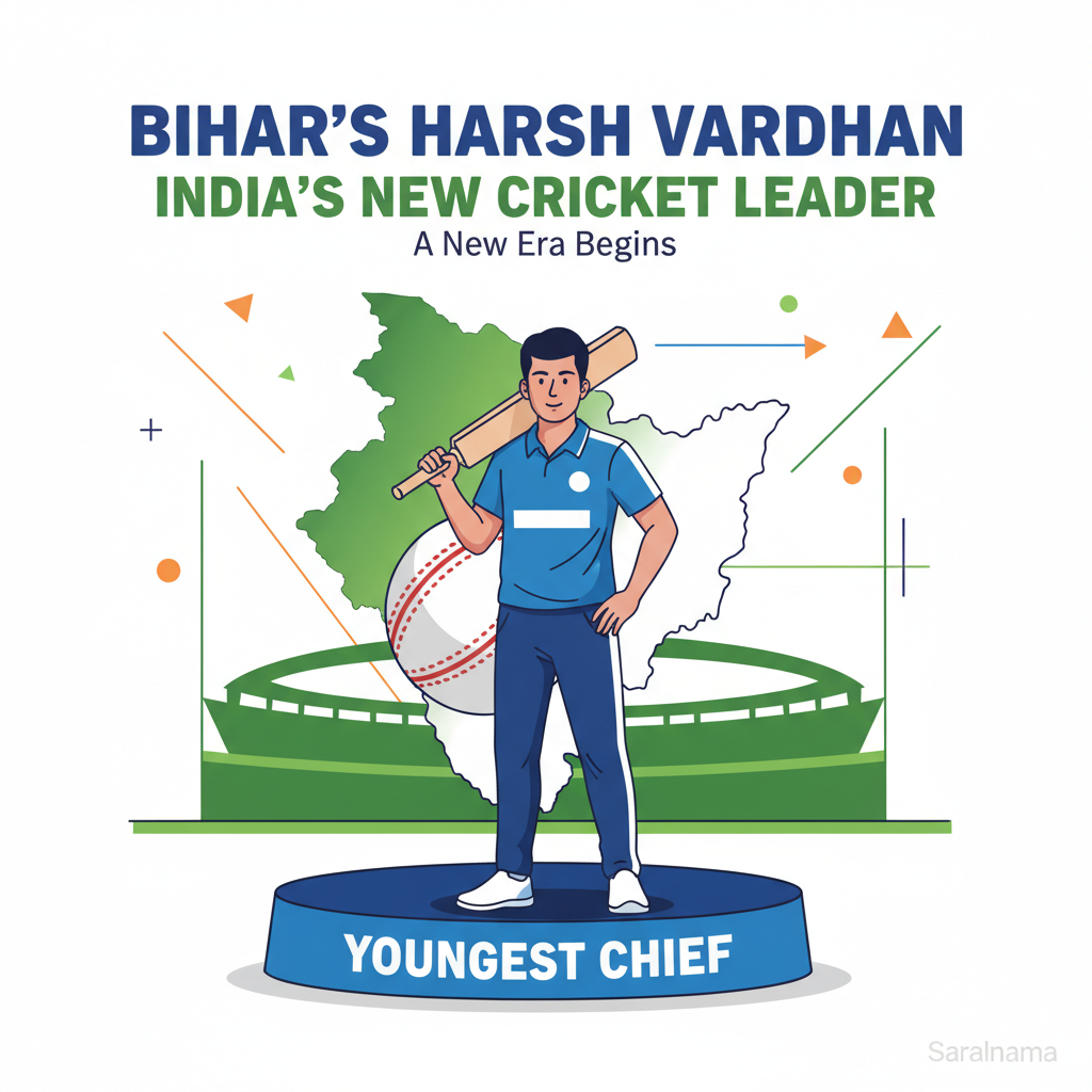 Bihar's Harsh Vardhan Becomes India's Youngest Cricket Chief