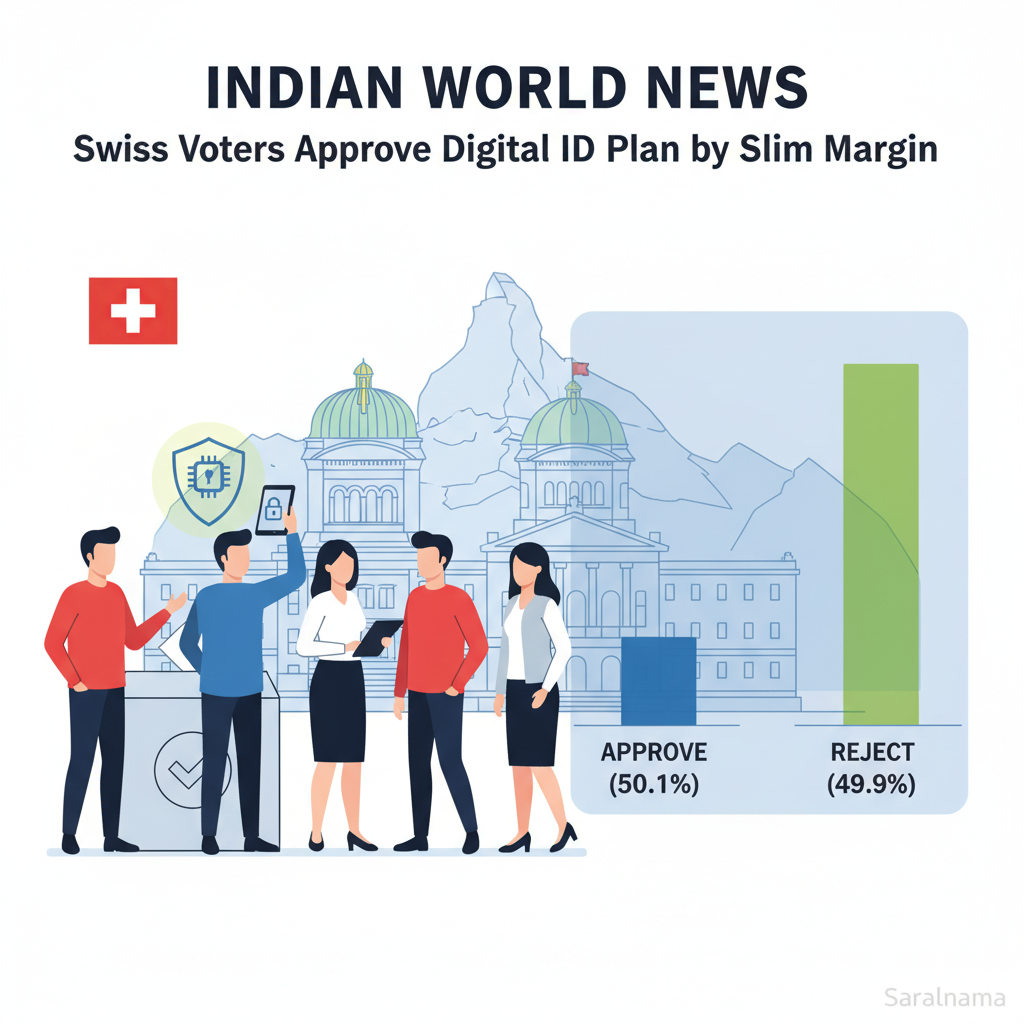 Swiss Voters Approve Digital ID Plan by Slim Margin