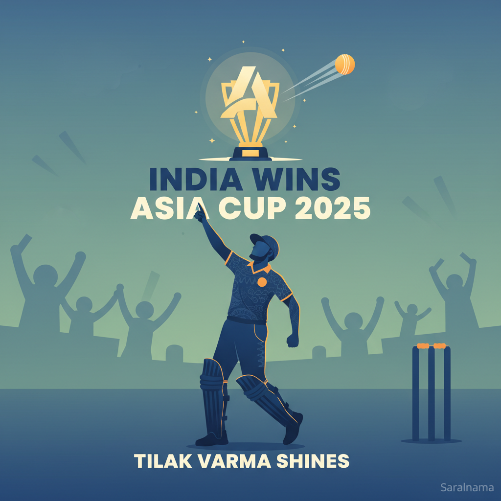 Tilak Varma Shines as India Wins Asia Cup 2025