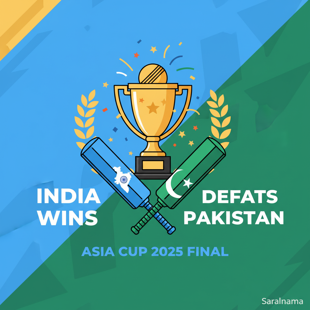 India Wins Asia Cup 2025, Defeats Pakistan in Final