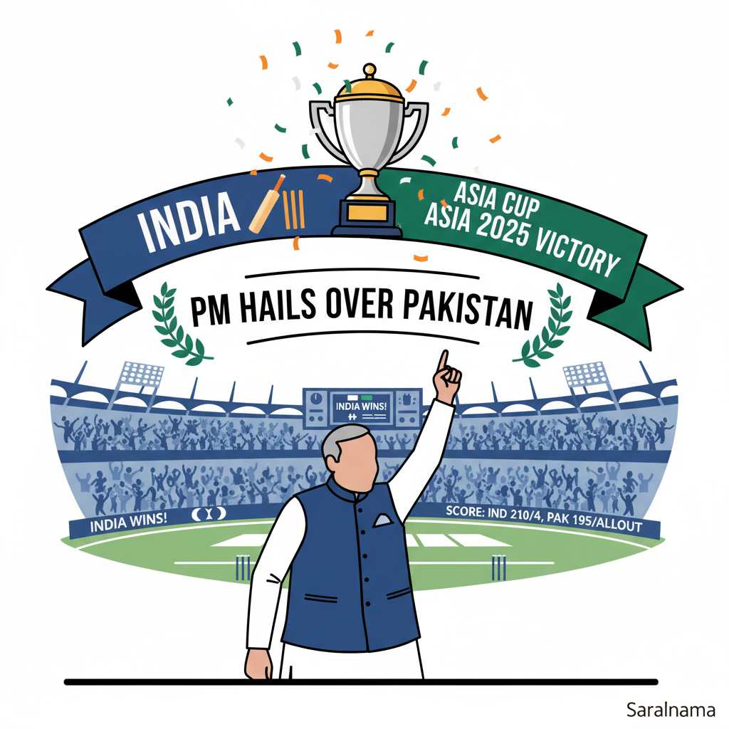 PM Modi Hails India's Asia Cup 2025 Victory Over Pakistan